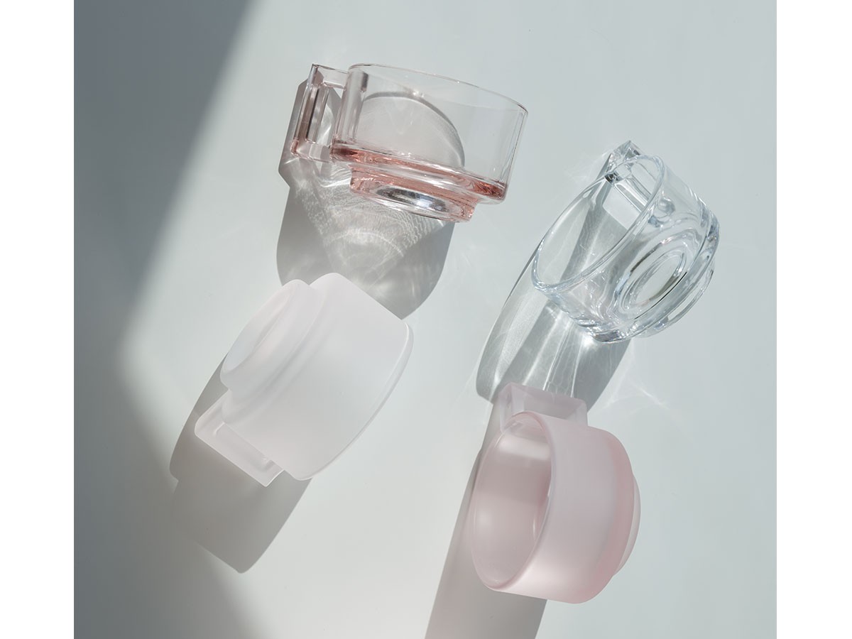 ARNO GLASS Cup & Saucer Pink / アルノグラス カップ & ソーサー（ピンク） （食器・テーブルウェア > コーヒーカップ・ティーカップ） 4