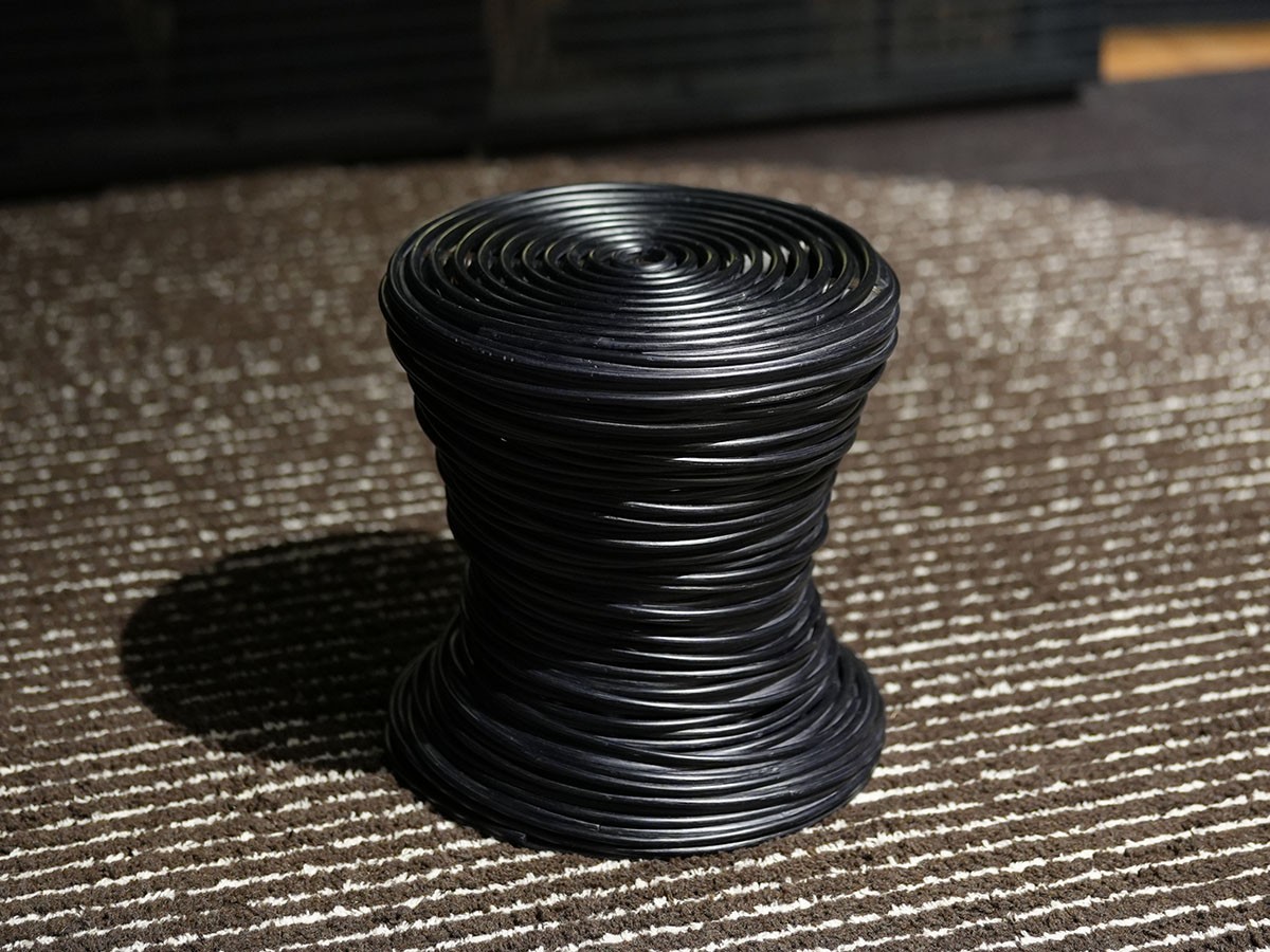 SHIKADA SHITSURAI RATTAN KK Series Spiral Stool / シカダ シツライ ラタン 隈研吾シリーズ スパイラルスツール （チェア・椅子 > スツール） 3