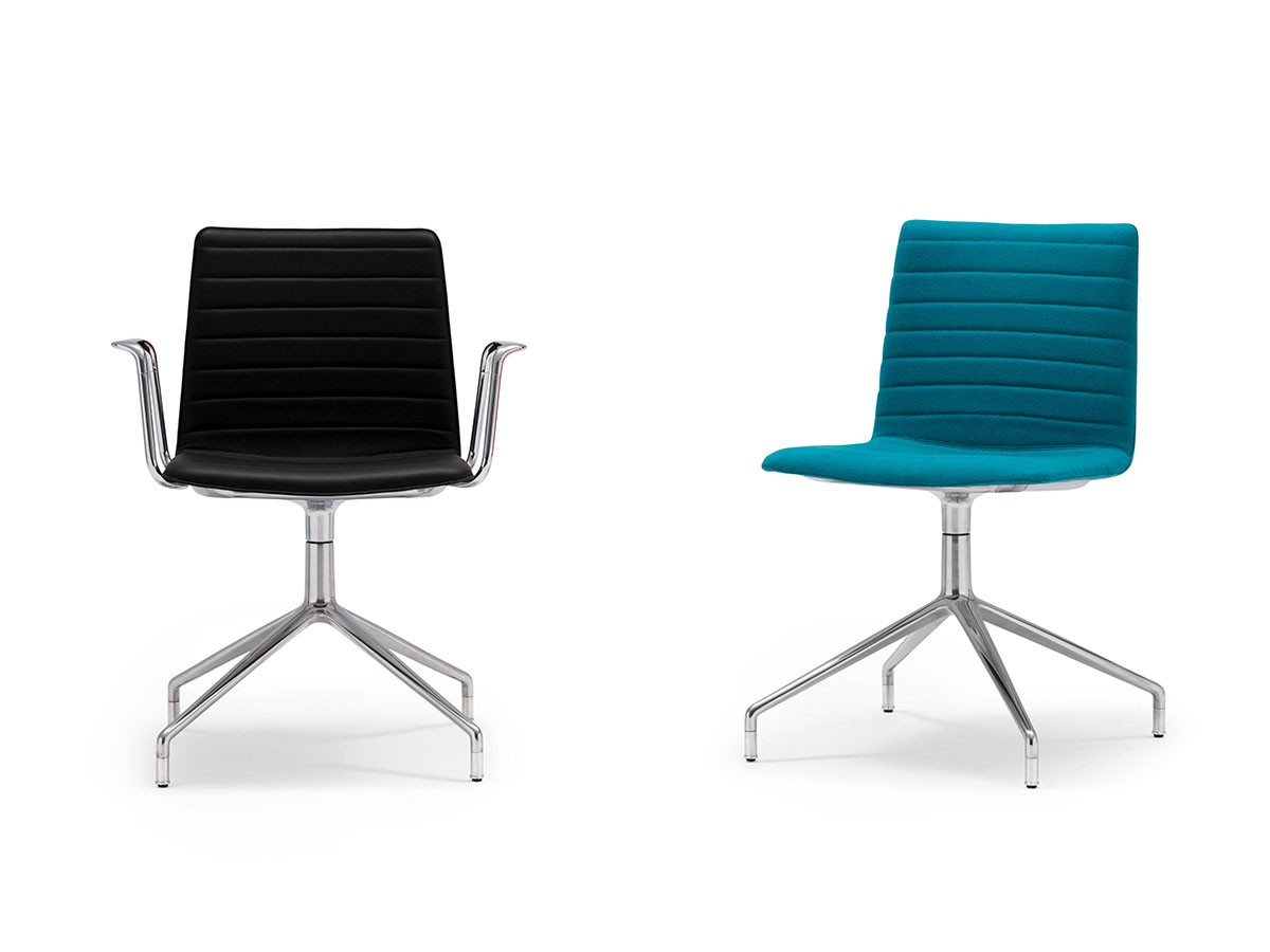 Andreu World Flex High Back
Chair
Fully Upholstered Shell / アンドリュー・ワールド フレックス ハイバック SI1638
チェア 回転式スターベース（フルパッド） （チェア・椅子 > ダイニングチェア） 3