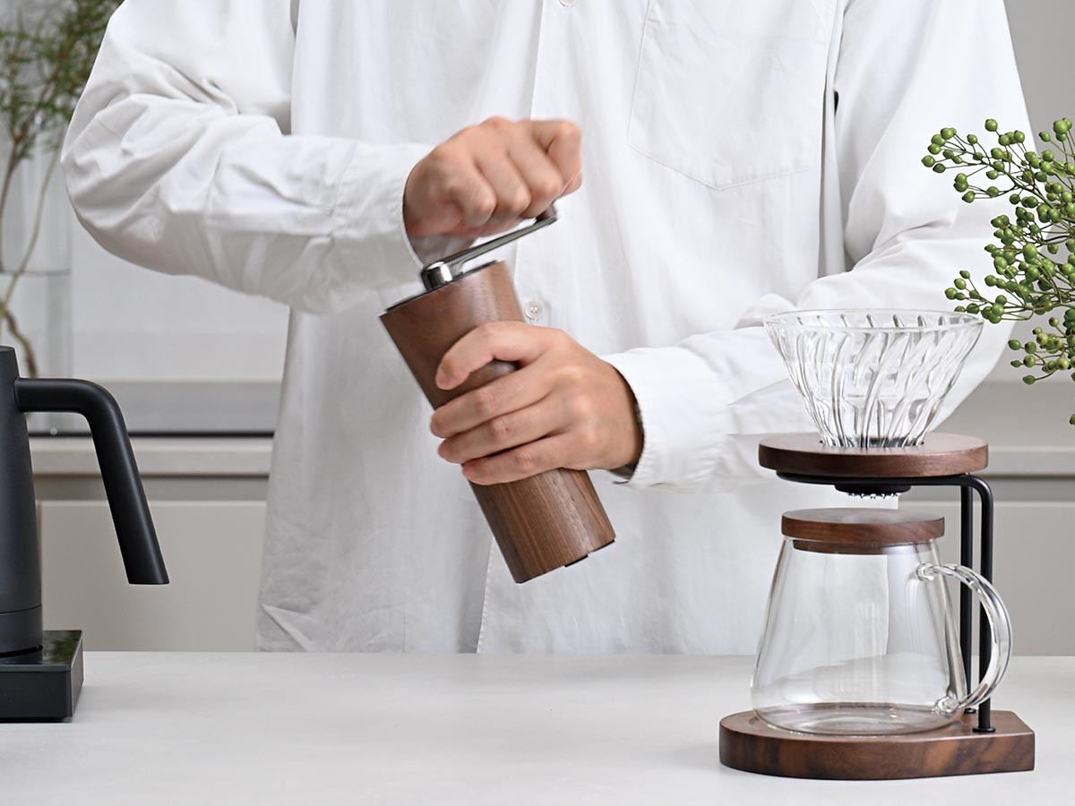 HARIO WALNUT WOOD COFFEE MILL / ハリオ ウォールナットウッド コーヒーミル （食器・テーブルウェア > その他テーブルウェア） 6