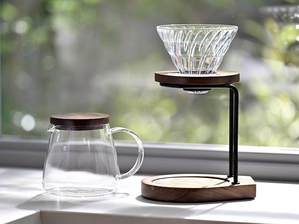HARIO WALNUT WOOD DRIP STAND SET / ハリオ ウォールナットウッド ドリップスタンドセット （食器・テーブルウェア > その他テーブルウェア） 2