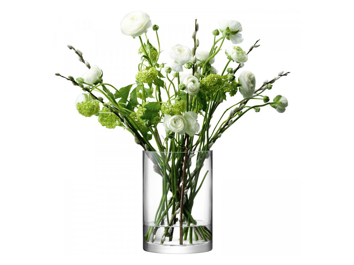 LSA International COLUMN VASE / エルエスエー インターナショナル コラム ベース 高さ24cm （花器・プランター・グリーン > 花瓶・フラワーベース） 5