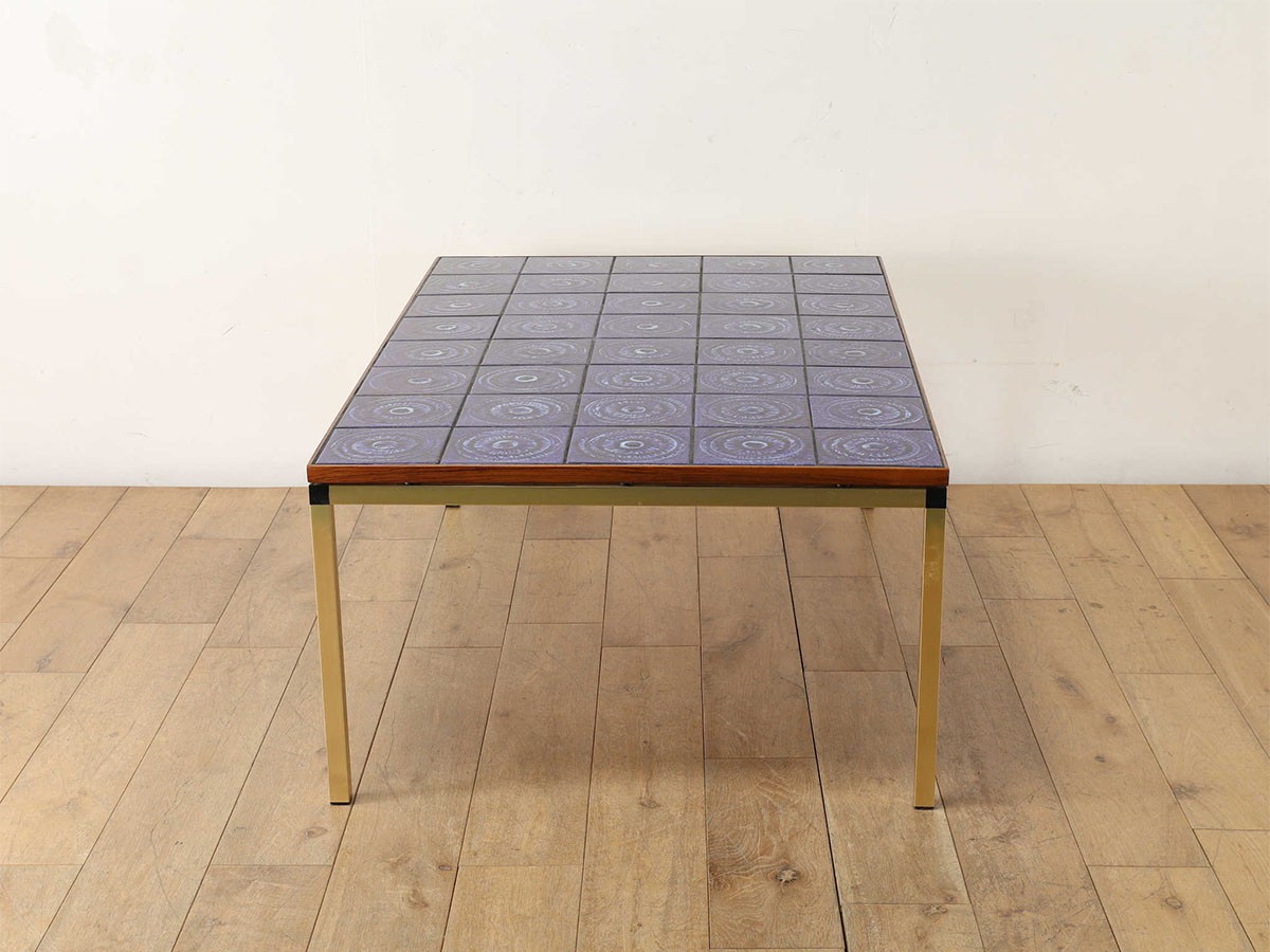Lloyd's Antiques Real Antique
Tile Top Coffee Table / ロイズ・アンティークス デンマークアンティーク家具
タイルトップコーヒーテーブル QL008303 （テーブル > ローテーブル・リビングテーブル・座卓） 3