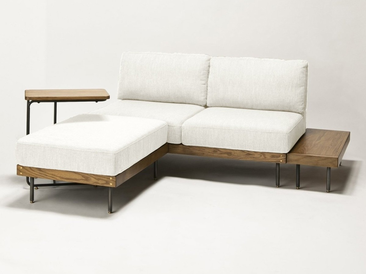 模様替えのため出品です☺︎J.S.Furniture / LILLE OTTOMAN ホワイト
