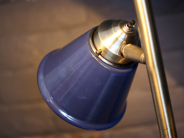 CUSTOM SERIES
Classic Floor Lamp × Mini Trap Enamel / カスタムシリーズ
クラシックフロアランプ × ミニエナメル（トラップ） （ライト・照明 > フロアライト・フロアスタンド） 5