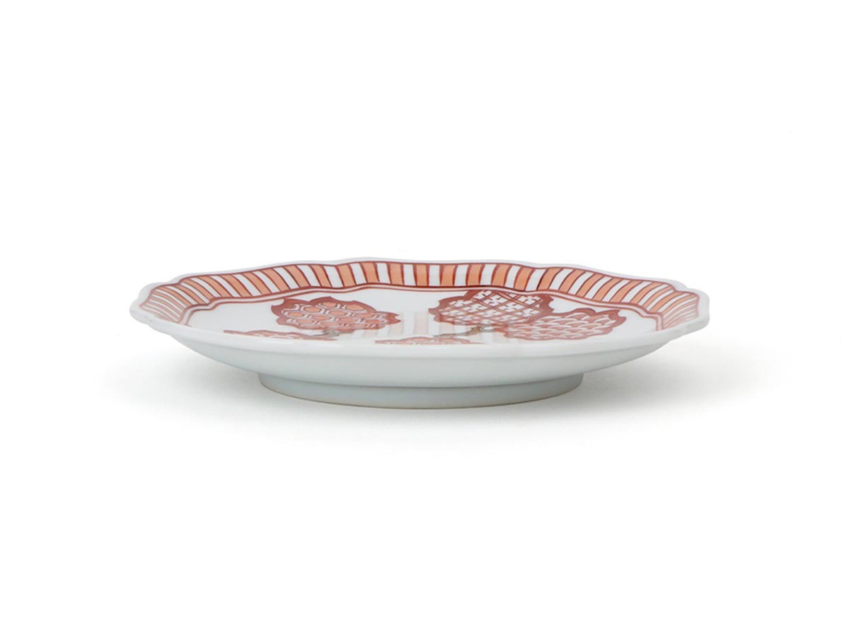 源右衛門窯 赤絵桜地紋 銘々皿 / げんえもんがま 赤絵桜地紋 銘々皿 （食器・テーブルウェア > 皿・プレート） 5