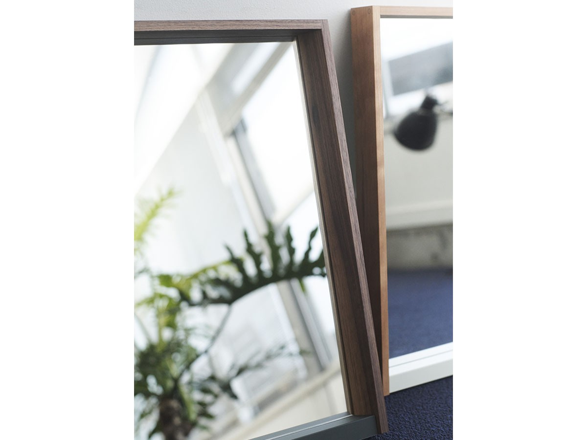 Fulcrum Trim Mirror / フルクラム トリムミラー H50（ウォールナット） （ミラー・ドレッサー > 壁掛けミラー・壁掛け鏡） 8