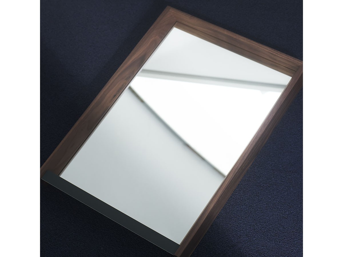 Fulcrum Trim Mirror / フルクラム トリムミラー H50（ウォールナット） （ミラー・ドレッサー > 壁掛けミラー・壁掛け鏡） 7