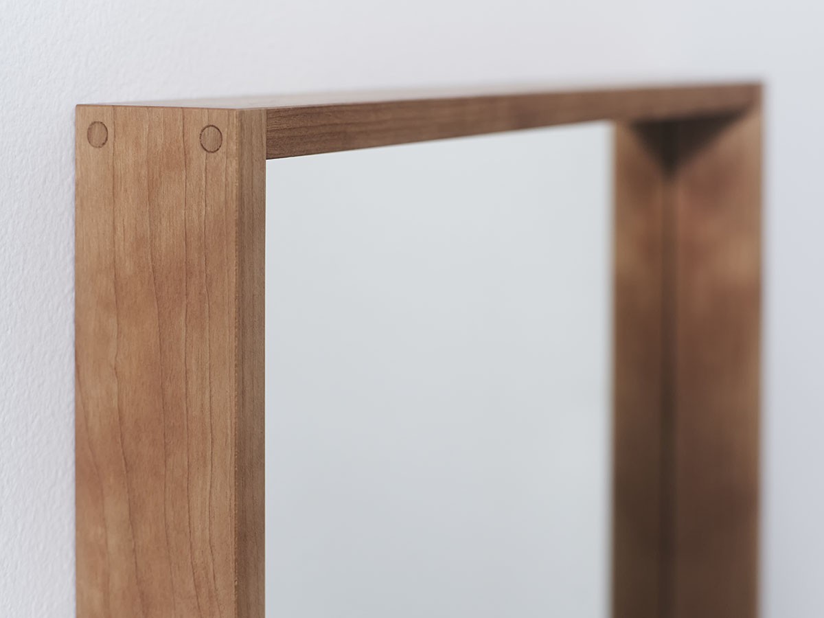 Fulcrum Trim Mirror / フルクラム トリムミラー H50（ウォールナット） （ミラー・ドレッサー > 壁掛けミラー・壁掛け鏡） 14