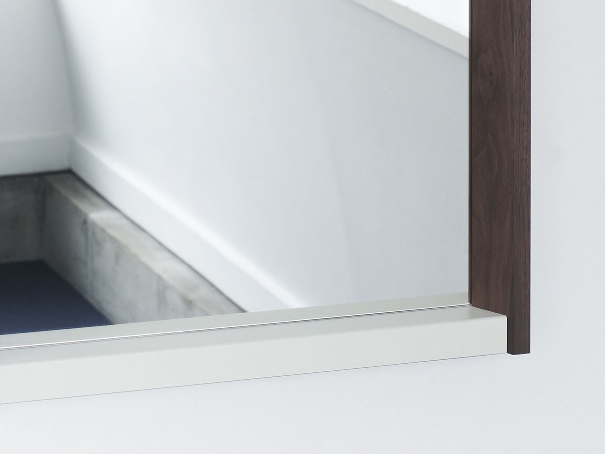 Fulcrum Trim Mirror / フルクラム トリムミラー H50（ウォールナット） （ミラー・ドレッサー > 壁掛けミラー・壁掛け鏡） 11