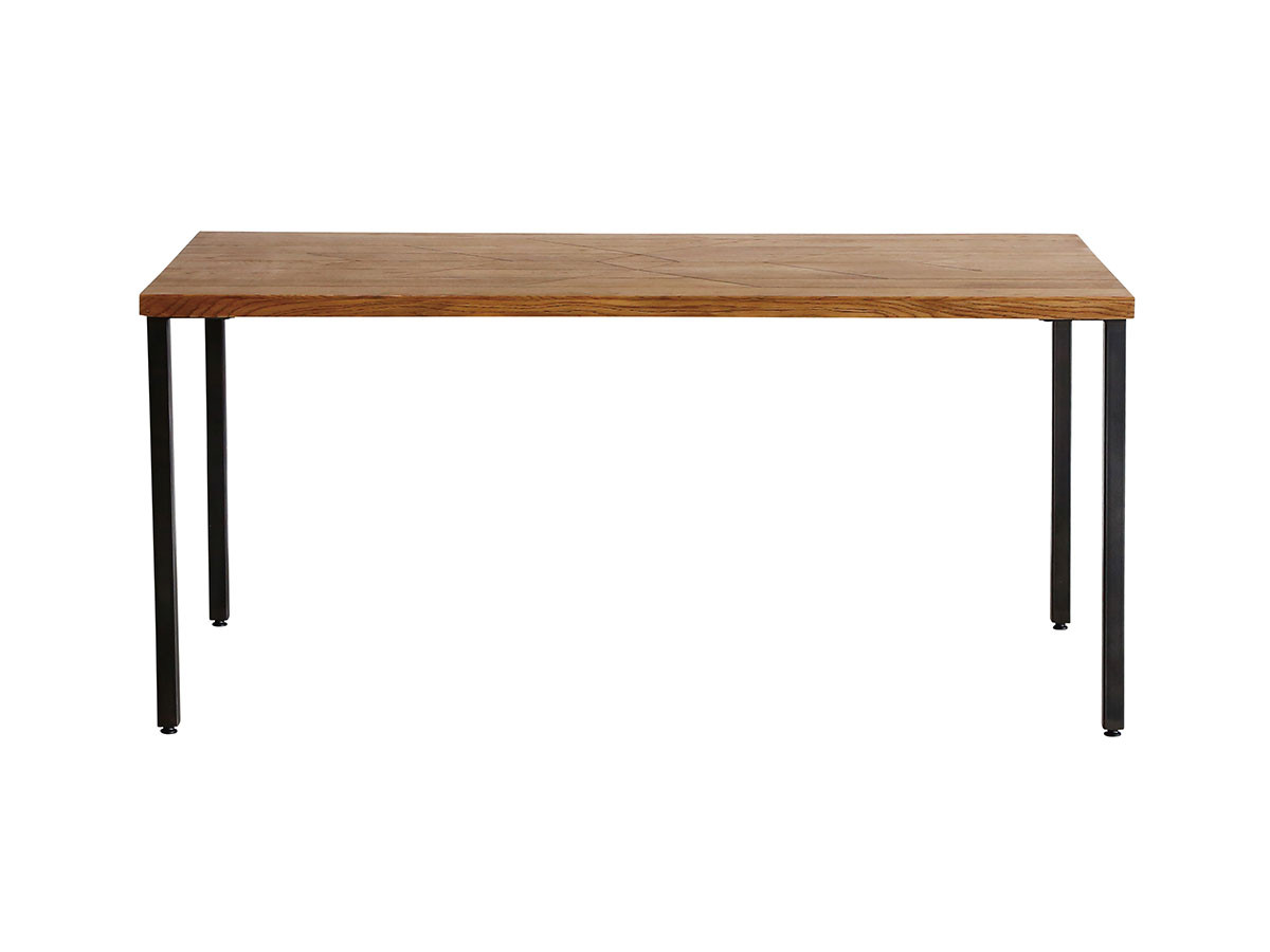 Knot antiques GYPSY DINING TABLE / ノットアンティークス ジプシー ダイニングテーブル
オルテガ柄天板 + No.3脚（スチール角脚） （テーブル > ダイニングテーブル） 6
