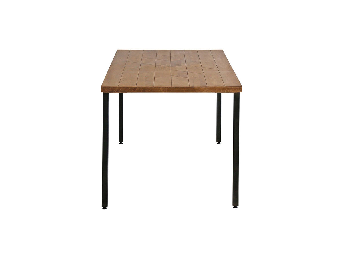 Knot antiques GYPSY DINING TABLE / ノットアンティークス ジプシー ダイニングテーブル
オルテガ柄天板 + No.3脚（スチール角脚） （テーブル > ダイニングテーブル） 9
