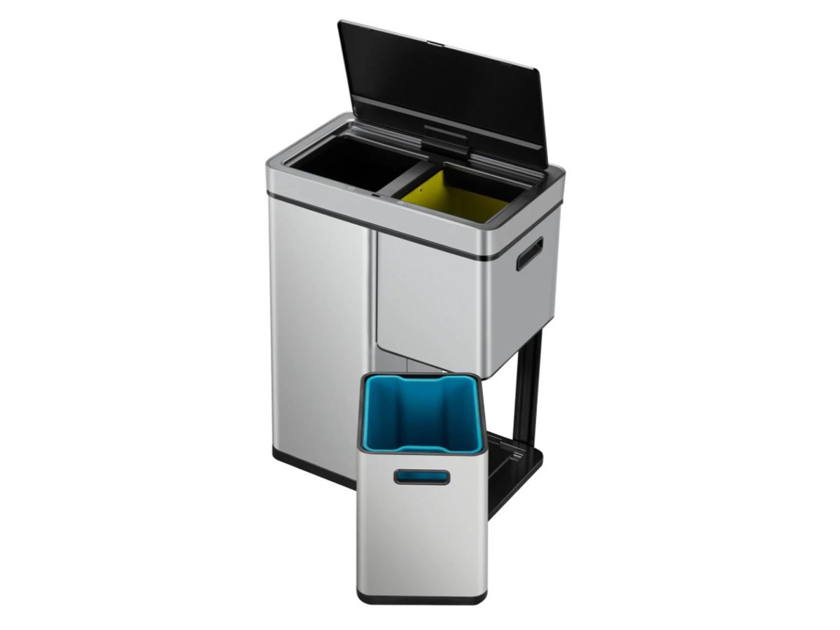 EKO MIRAGE PLUS SENSOR RECYCLER / イーケーオー ミラージュプラス センサーリサイクラー 35L + 15L + 15L （ごみ箱・玄関小物 > ごみ箱・ダストボックス） 11