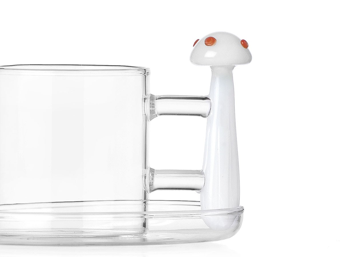 ICHENDORF MILANO Alice Coffee Cup 
White Mushroom / イッケンドルフ・ミラノ アリス デミタスカップ & ソーサー 
ホワイトマッシュルーム 100ml （食器・テーブルウェア > コーヒーカップ・ティーカップ） 4