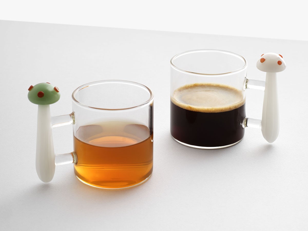 ICHENDORF MILANO Alice Coffee Cup 
Amber Mushroom / イッケンドルフ・ミラノ アリス デミタスカップ & ソーサー 
アンバーマッシュルーム 100ml （食器・テーブルウェア > コーヒーカップ・ティーカップ） 2