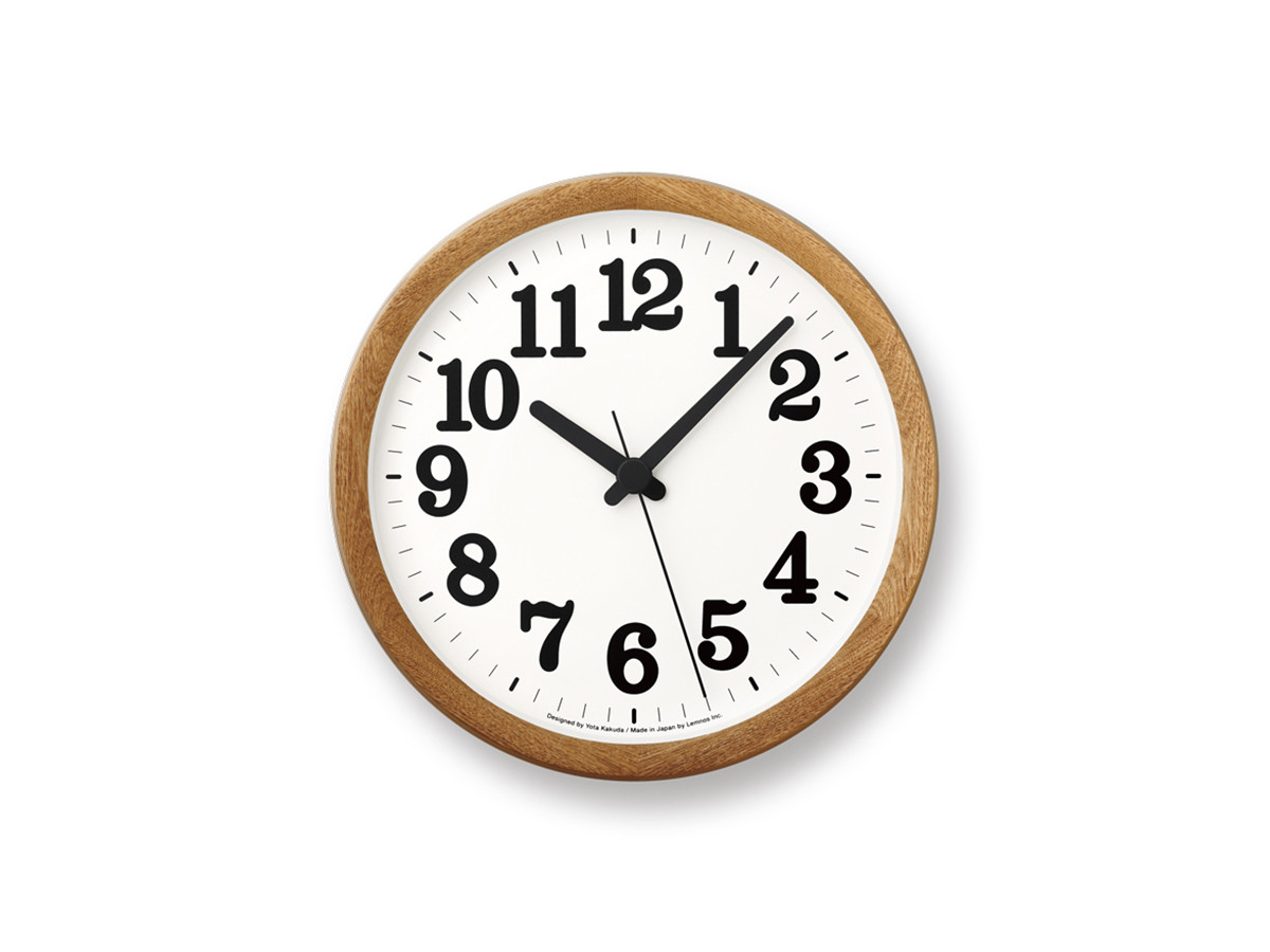Lemnos Clock C / レムノス クロック シー 直径22cm （時計 > 壁掛け時計） 1