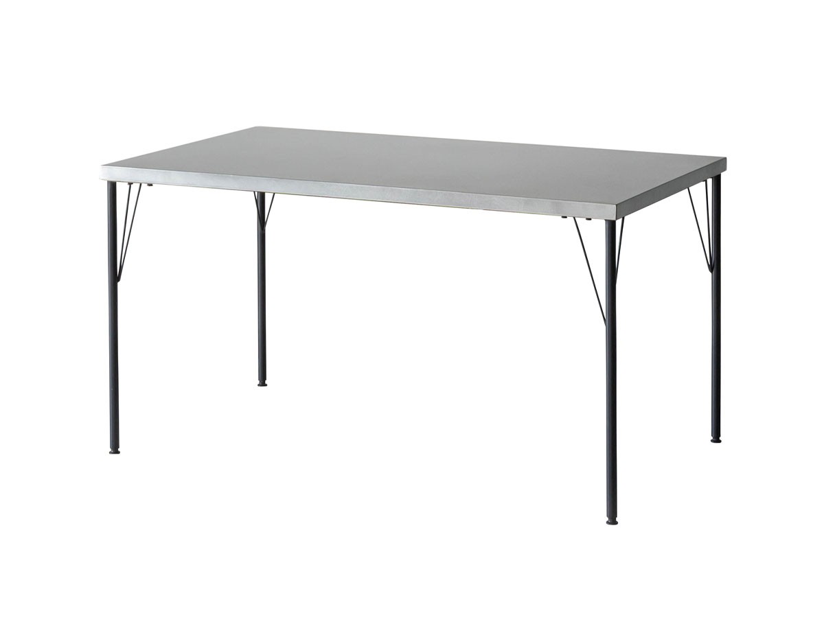 Knot antiques MATERIA DINING TABLE / ノットアンティークス マテリア ダイニングテーブル
ステンレス天板 + No.2脚（丸脚） （テーブル > ダイニングテーブル） 4