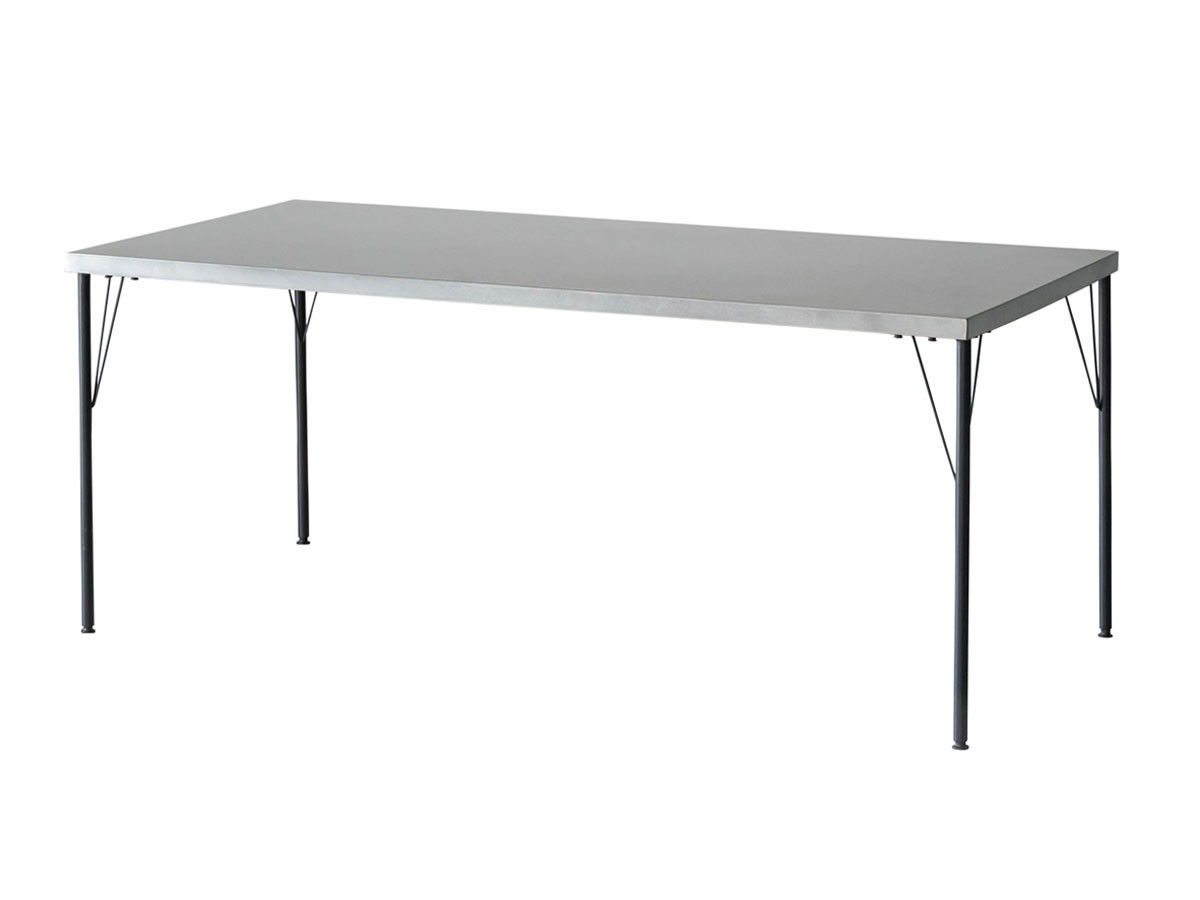 Knot antiques MATERIA DINING TABLE / ノットアンティークス マテリア ダイニングテーブル
ステンレス天板 + No.2脚（丸脚） （テーブル > ダイニングテーブル） 6