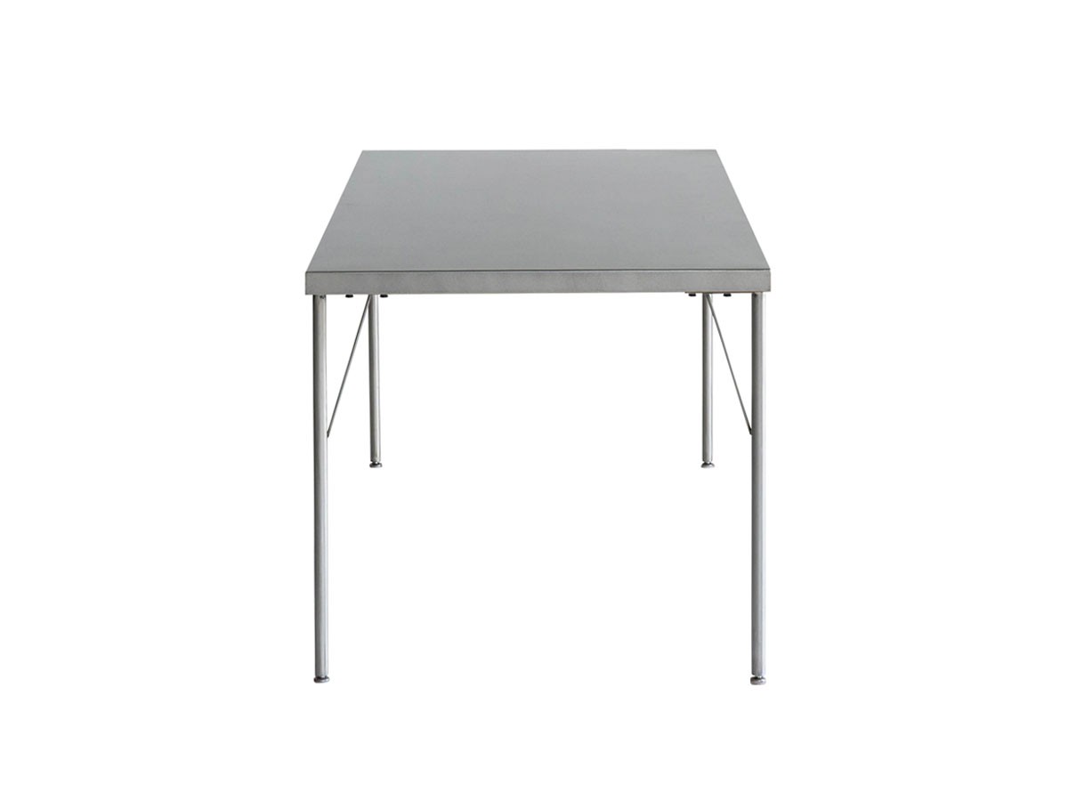 Knot antiques MATERIA DINING TABLE / ノットアンティークス マテリア ダイニングテーブル
ステンレス天板 + No.2脚（丸脚） （テーブル > ダイニングテーブル） 25