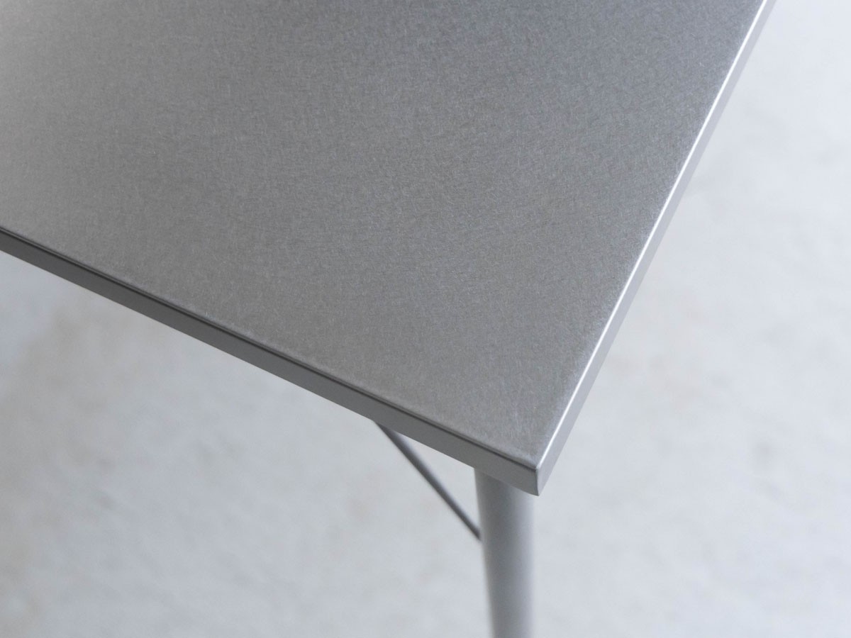 Knot antiques MATERIA DINING TABLE / ノットアンティークス マテリア ダイニングテーブル
ステンレス天板 + No.2脚（丸脚） （テーブル > ダイニングテーブル） 13