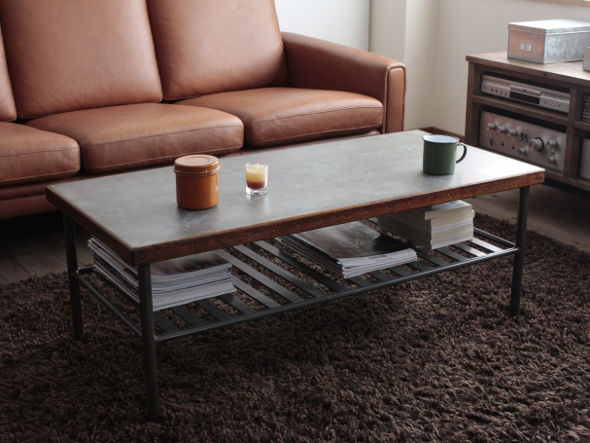 Knot antiques GUINESS STEEL COFFEE TABLE / ノットアンティークス ギネス スチールコーヒーテーブル （テーブル > ローテーブル・リビングテーブル・座卓） 1