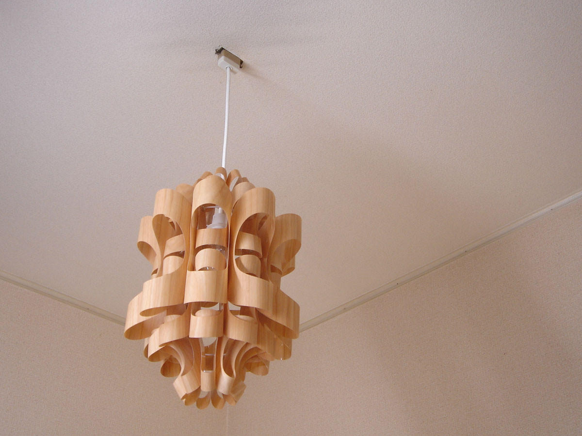 TOSHIYUKI TANI P.P. WOOD LAMP SHADE Matsu2-wood / 谷 俊幸