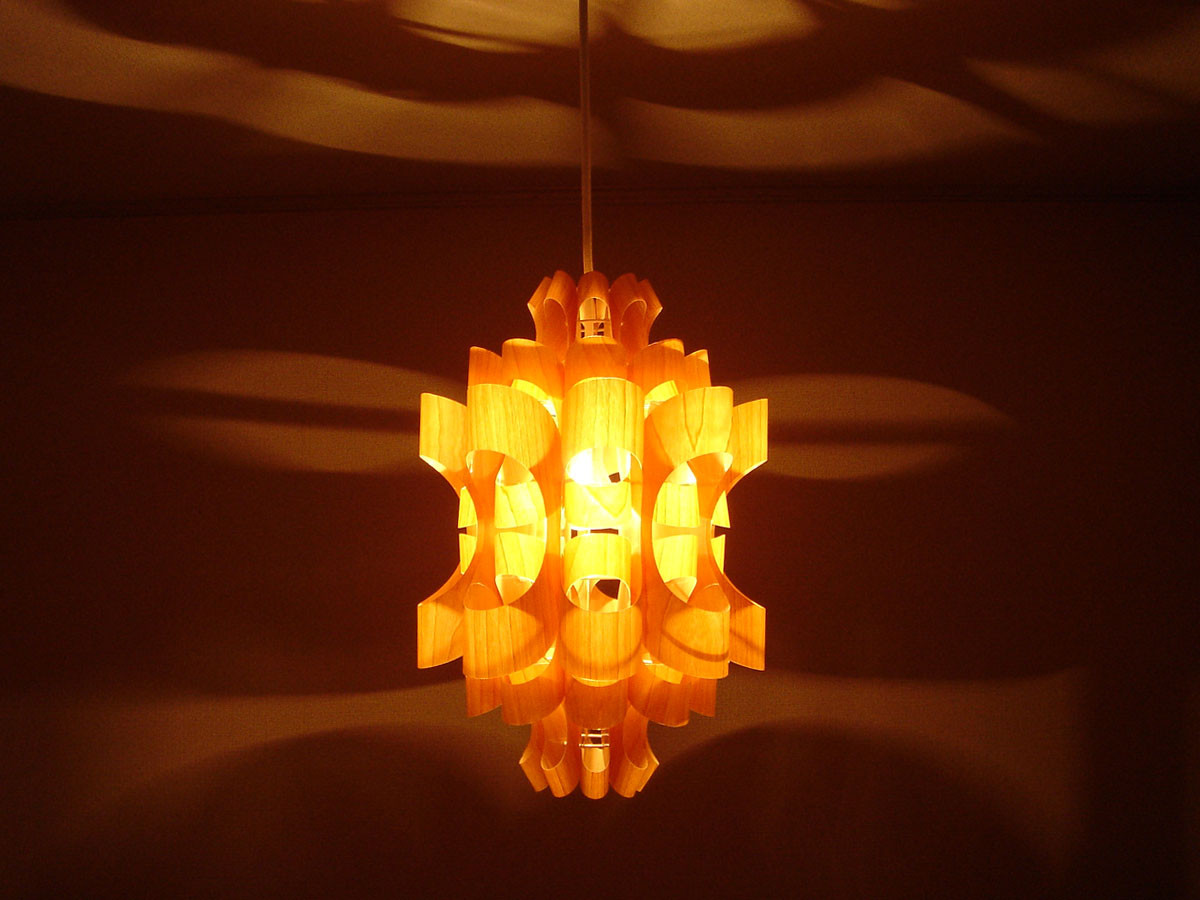 TOSHIYUKI TANI P.P. WOOD LAMP SHADE Matsu2-wood / 谷 俊幸