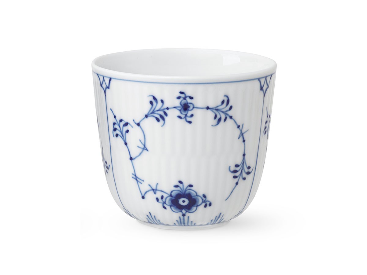 Royal Copenhagen Blue Fluted Plain Cup Pair / ロイヤル コペンハーゲン ブルーフルーテッド プレイン カップ ペア （食器・テーブルウェア > タンブラー・グラス） 2