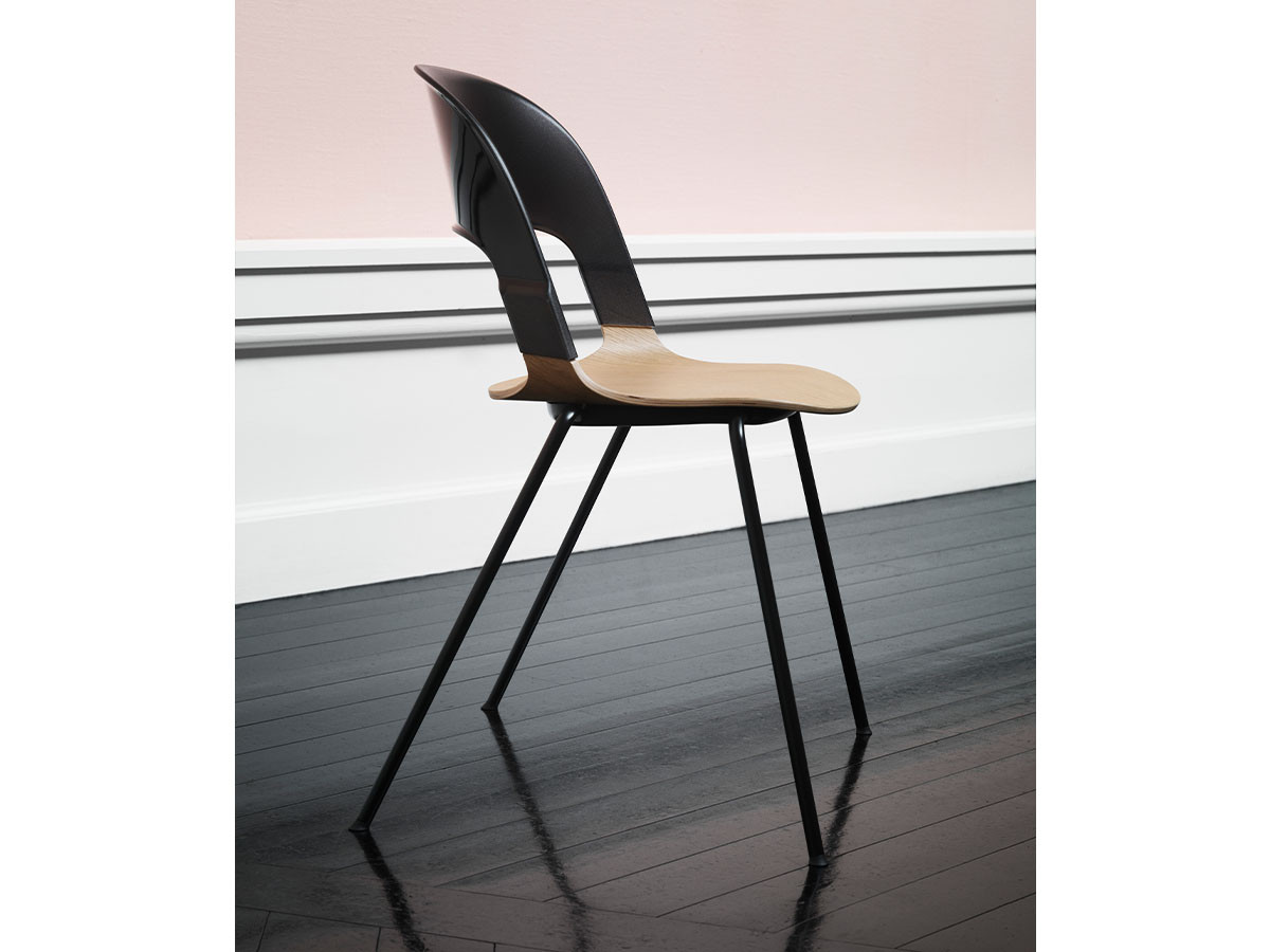 FRITZ HANSEN PAIR / フリッツ・ハンセン ペアチェア アームなし 4本脚