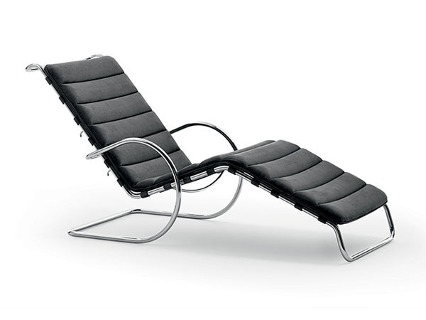 Knoll Mies van der Rohe Collection MR Adjustable Chaise Lounge 