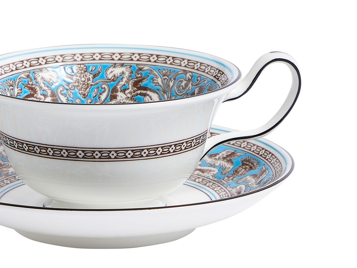 WEDGWOOD FLORENTINE TURQUOISE
TEACUP & SAUCER / ウェッジウッド フロレンティーン ターコイズ
ティーカップ & ソーサー ピオニー （食器・テーブルウェア > コーヒーカップ・ティーカップ） 5