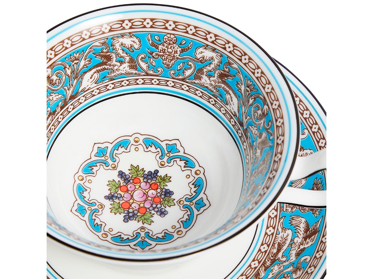 WEDGWOOD FLORENTINE TURQUOISE
TEACUP & SAUCER / ウェッジウッド フロレンティーン ターコイズ
ティーカップ & ソーサー ピオニー （食器・テーブルウェア > コーヒーカップ・ティーカップ） 6