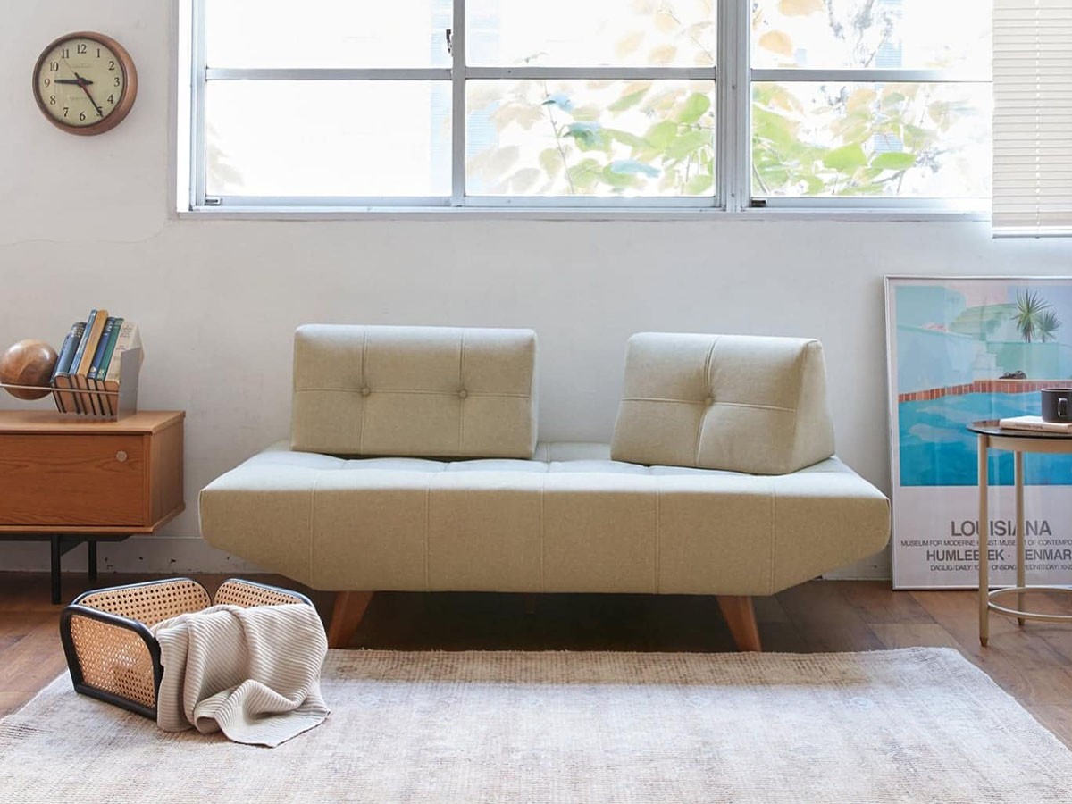 JOURNAL STANDARD FURNITURE PLAYA SOFA / ジャーナルスタンダードファニチャー プラヤ ソファ ベース 幅154.5cm（ペット対応生地） （ソファ > 二人掛けソファ） 2