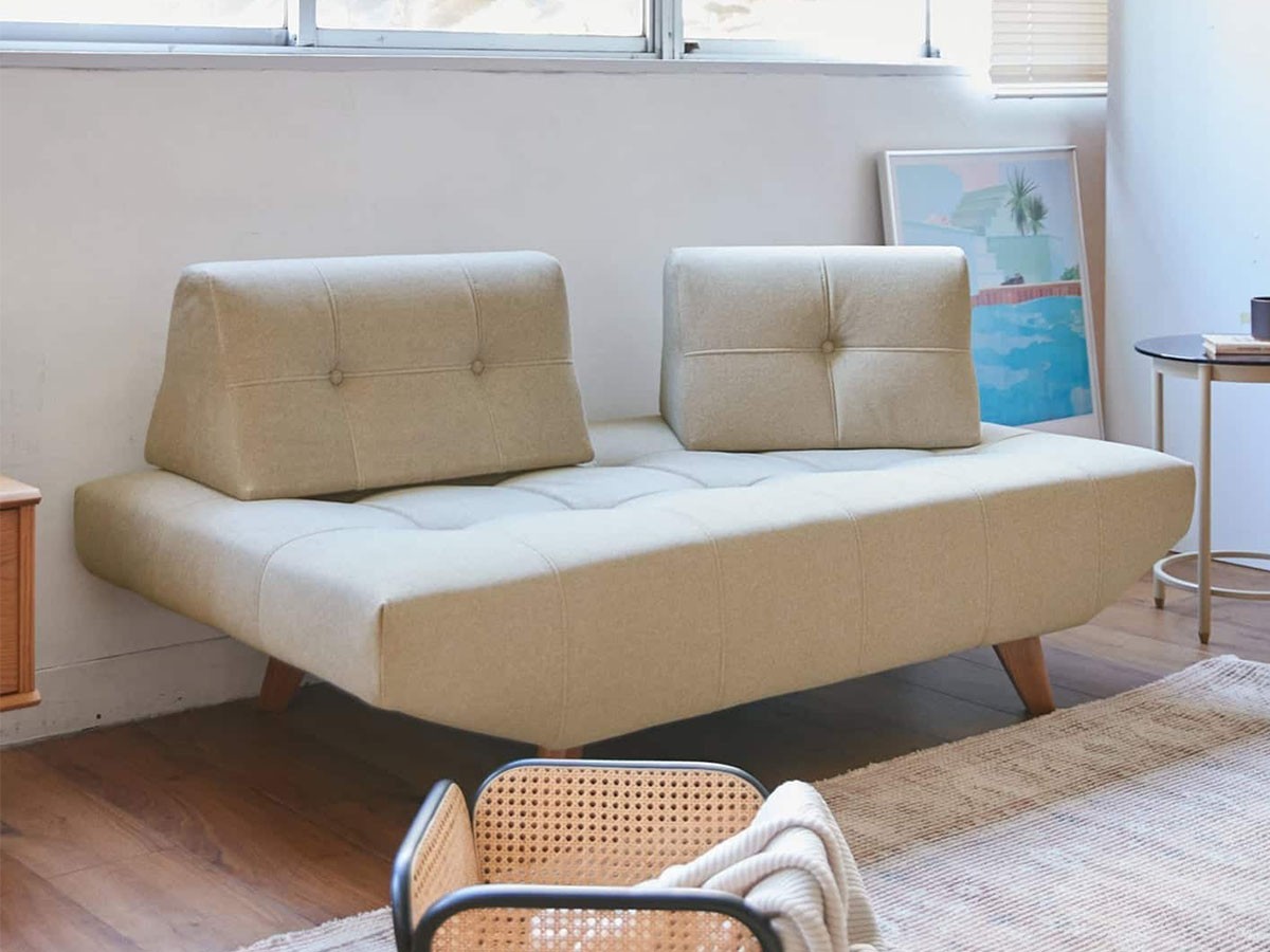 JOURNAL STANDARD FURNITURE PLAYA SOFA / ジャーナルスタンダードファニチャー プラヤ ソファ ベース 幅154.5cm（ペット対応生地） （ソファ > 二人掛けソファ） 3