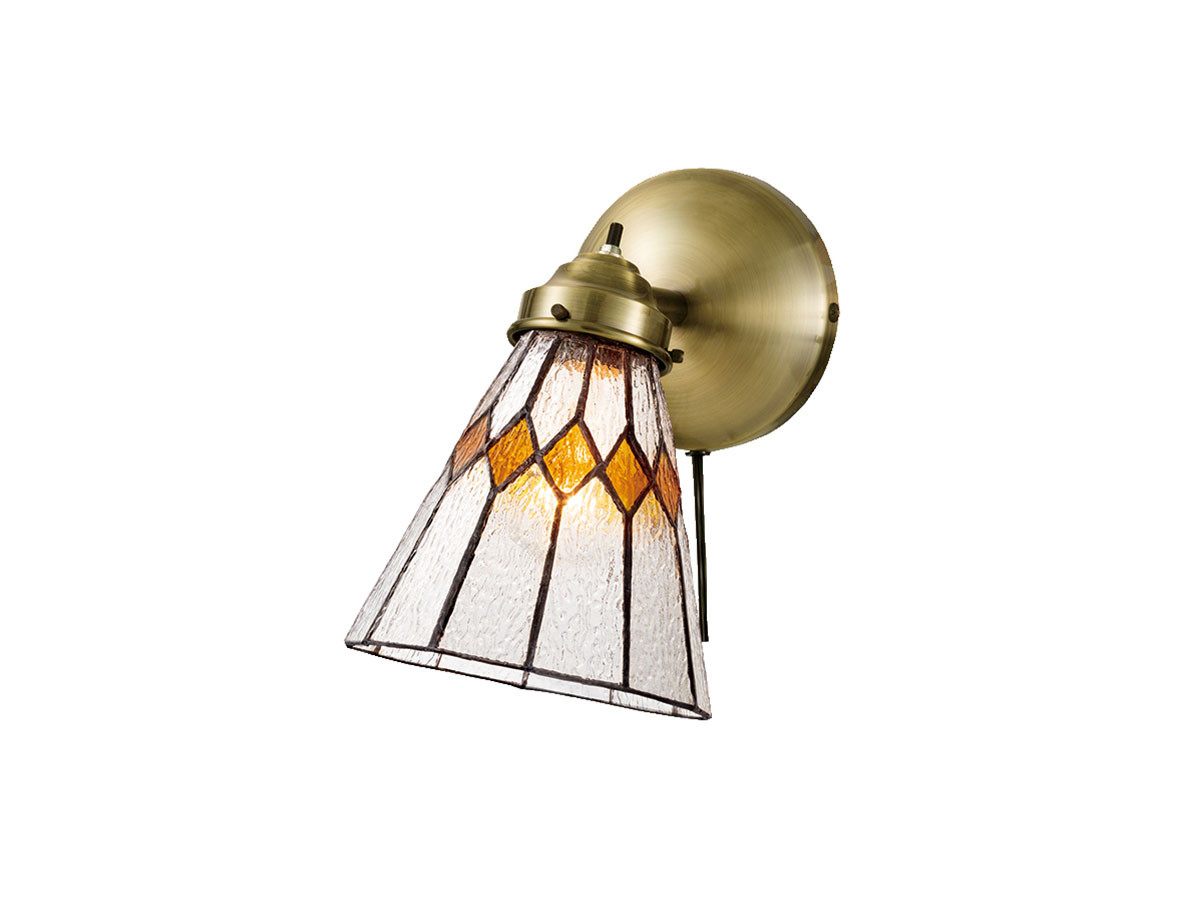 CUSTOM SERIESClassic Wall Lamp × Stained Glass Break / カスタムシリーズ
クラシックウォールランプ × ステンドグラス（ブレイク） （ライト・照明 > ブラケットライト・壁掛け照明） 1