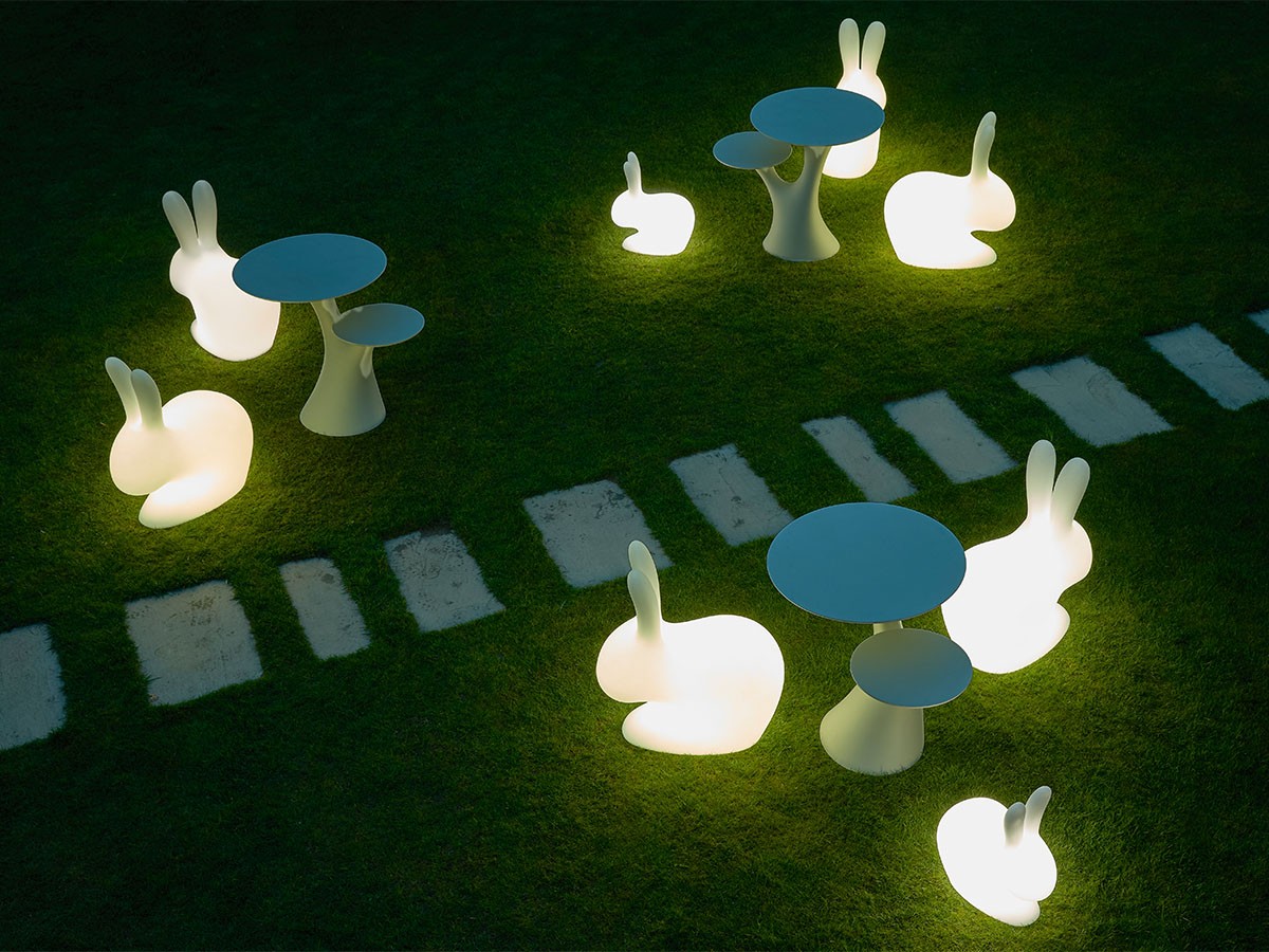 Qeeboo Rabbit Small Lamp / キーブー ラビット スモール ランプ （ライト・照明 > ポータブルライト） 3