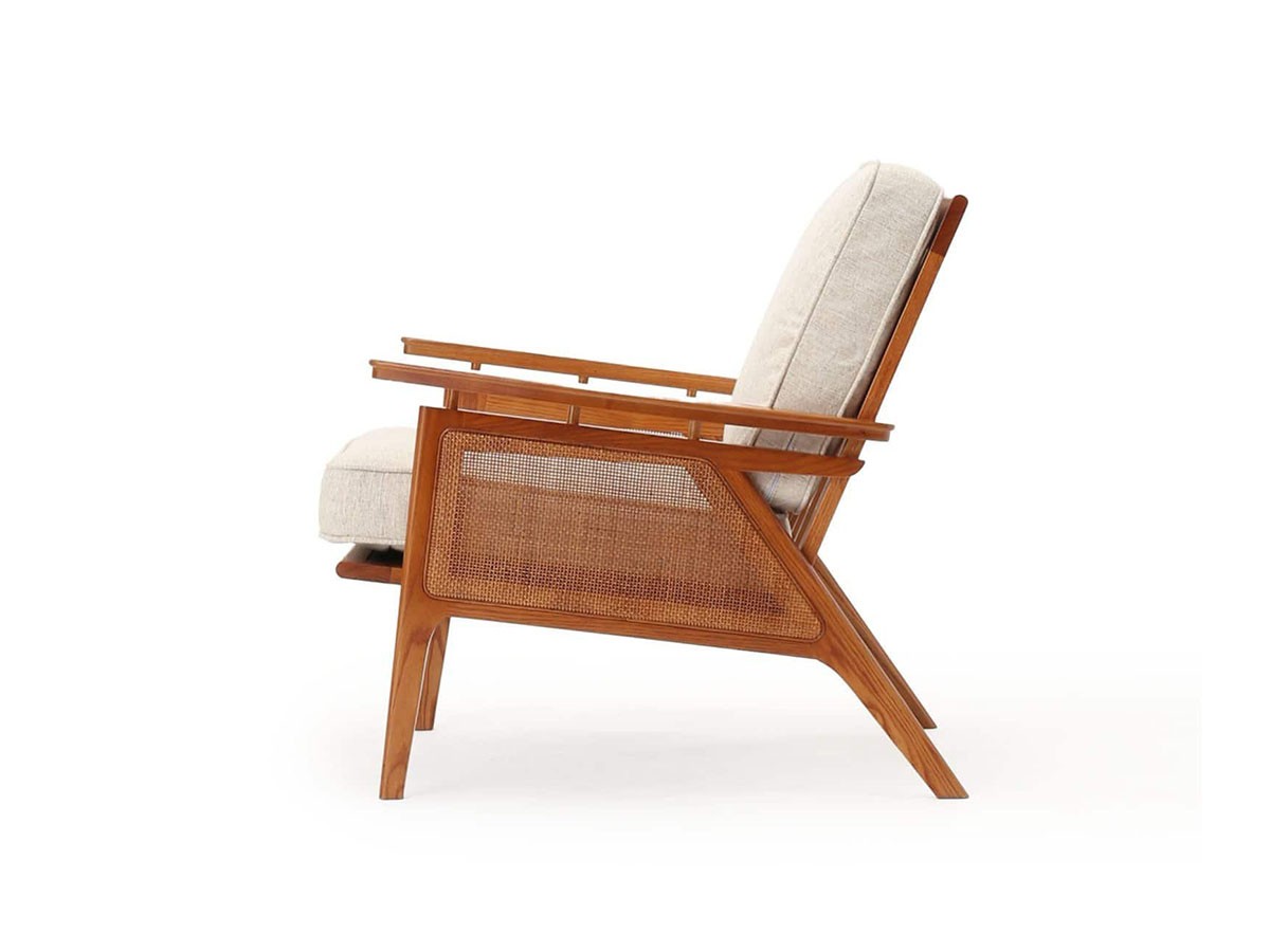 ACME Furniture WICKER LOUNGE CHAIR / アクメファニチャー ウィッカー ラウンジチェア（アイボリー） （チェア・椅子 > ラウンジチェア） 10