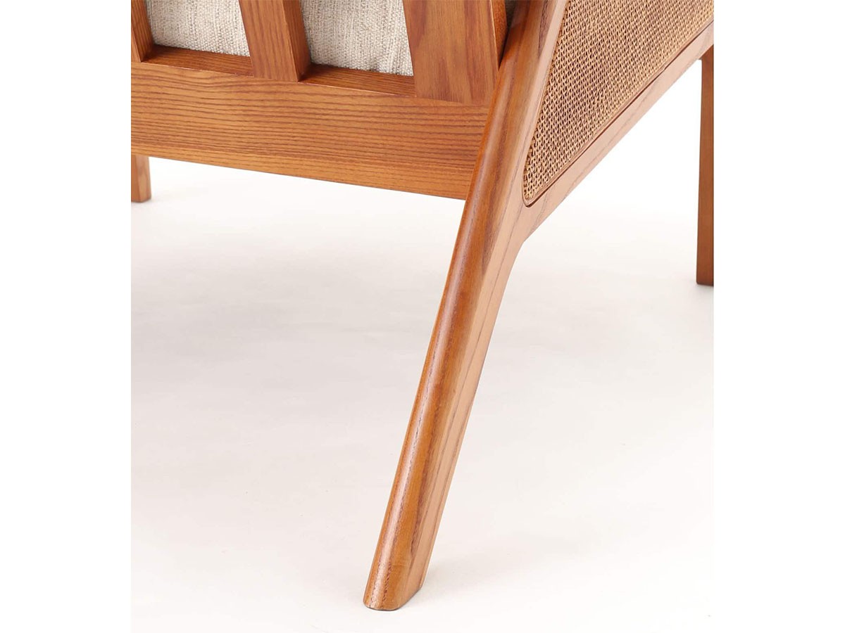 ACME Furniture WICKER LOUNGE CHAIR / アクメファニチャー ウィッカー ラウンジチェア（アイボリー） （チェア・椅子 > ラウンジチェア） 14