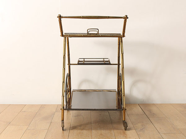 Lloyd's Antiques Real Antique Tea Cart / ロイズ・アンティークス イタリアアンティーク家具 ティーカート -  インテリア・家具通販【FLYMEe】