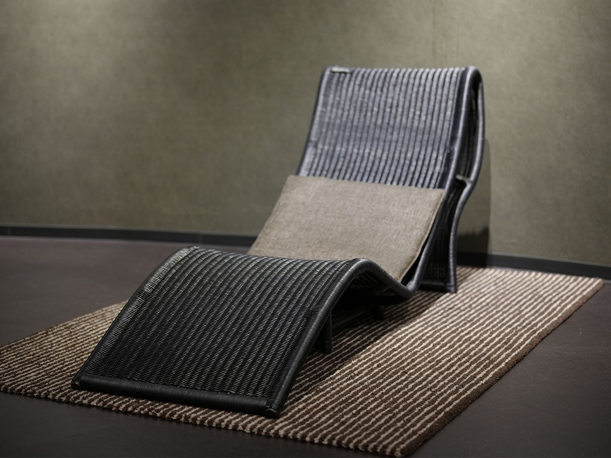 SHIKADA SHITSURAI RATTAN KK Series Chaise Longue / シカダ シツライ ラタン 隈研吾シリーズ シェーズロング （ソファ > 片肘ソファ・シェーズロング） 2