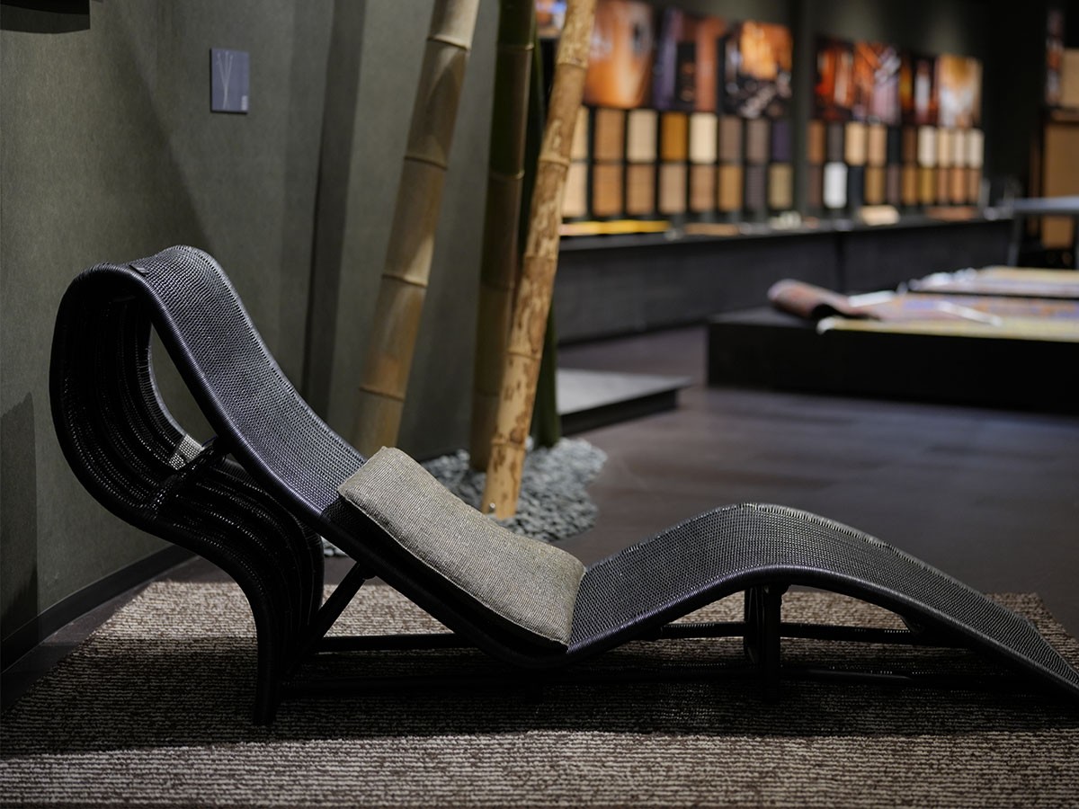 SHIKADA SHITSURAI RATTAN KK Series Chaise Longue / シカダ シツライ ラタン 隈研吾シリーズ シェーズロング （ソファ > 片肘ソファ・シェーズロング） 4