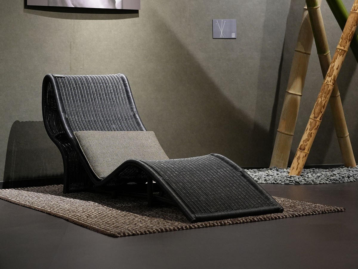 SHIKADA SHITSURAI RATTAN KK Series Chaise Longue / シカダ シツライ ラタン 隈研吾シリーズ シェーズロング （ソファ > 片肘ソファ・シェーズロング） 3
