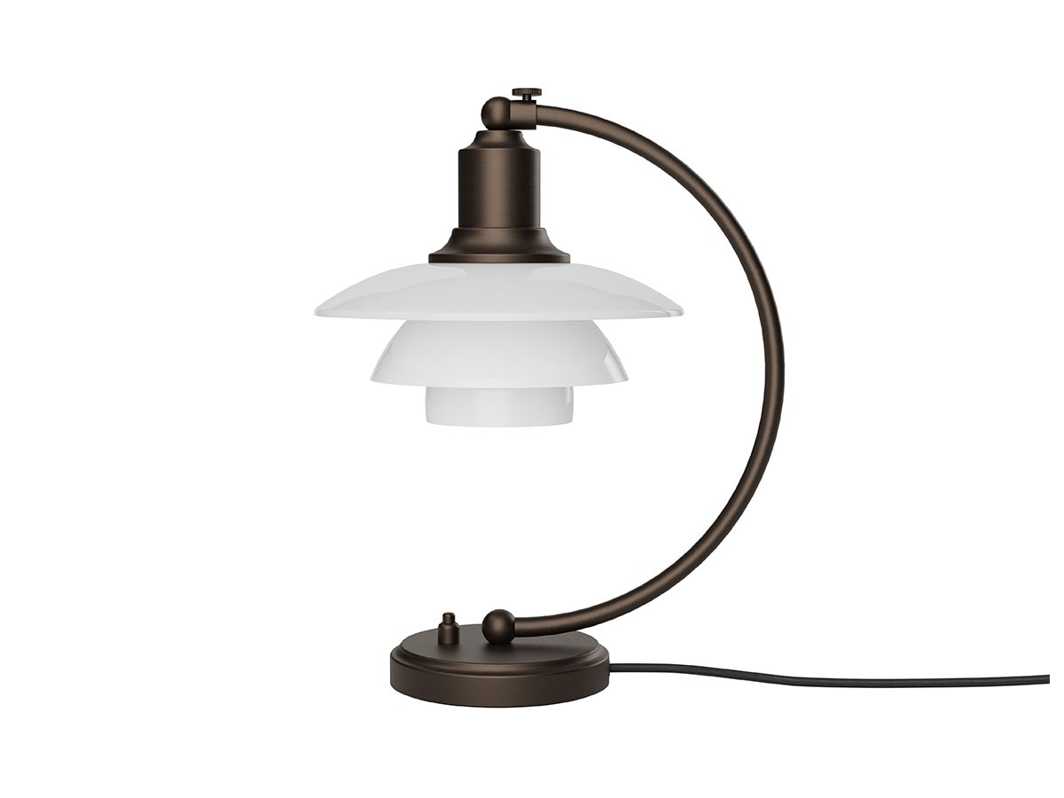 Louis Poulsen PH 2/2 Luna Aged Brass Opal Table / ルイスポールセン PH 2/2 ルナ エイジド・ブラス オパール テーブル （ライト・照明 > テーブルランプ） 2