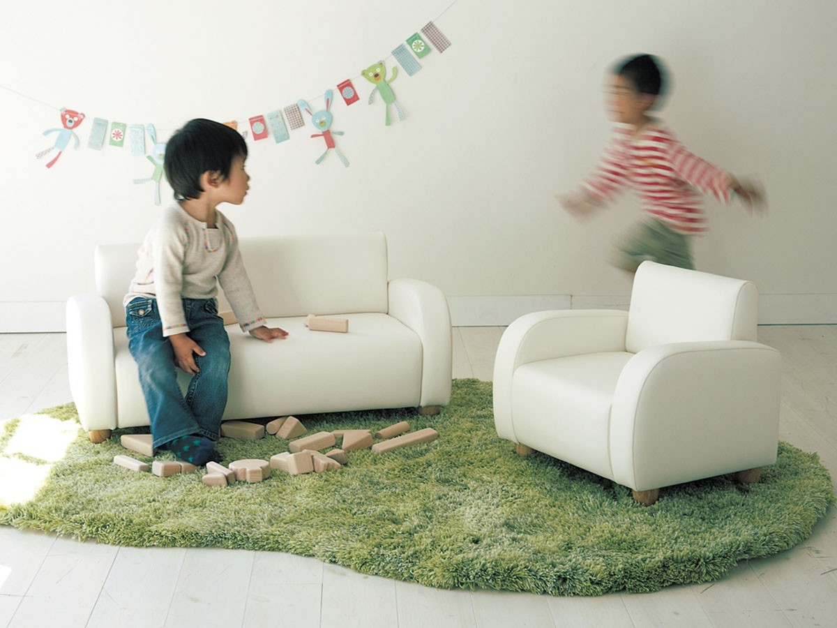 BAOBAB LAND Kids Sofa / バオバブランド キッズソファ 2人掛け K009 （キッズ家具・ベビー用品 > キッズチェア・ベビーチェア） 2