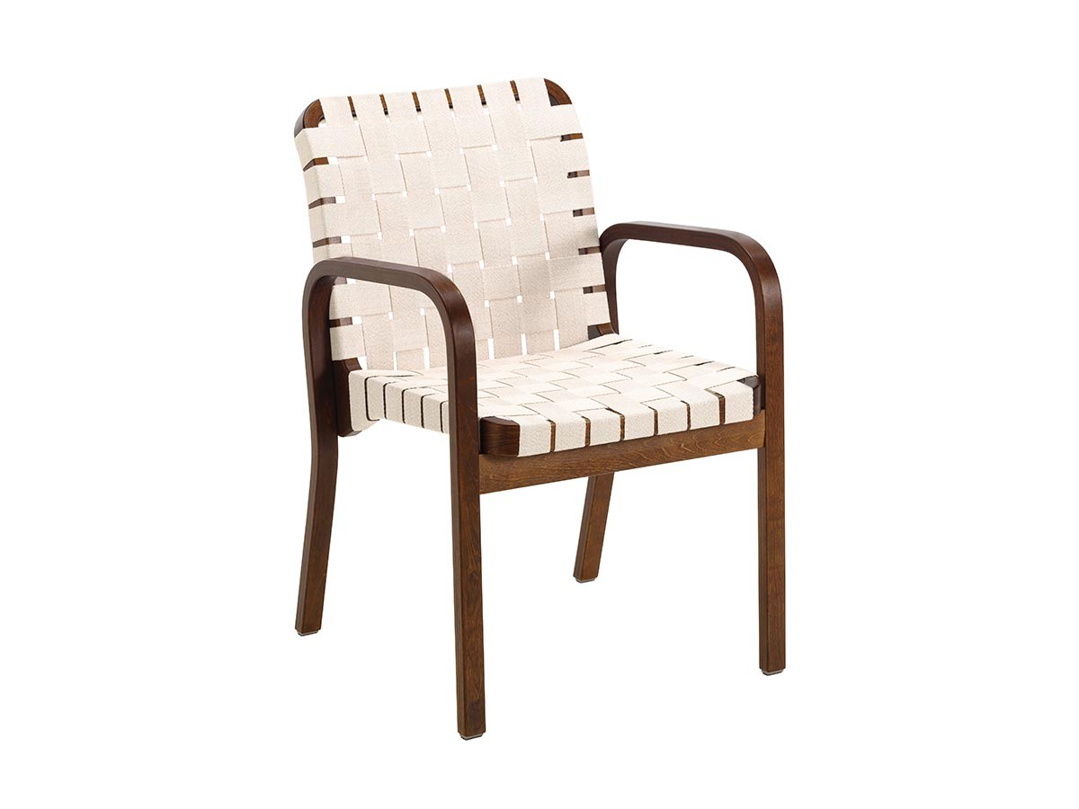 Artek ARMCHAIR 45 / アルテック アームチェア 45（リネンウェビングテープ / カバーなしアーム） （チェア・椅子 > ダイニングチェア） 2