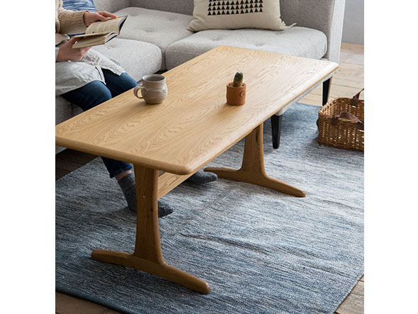 GALDONA COFFEE TABLE / ガルドナ コーヒーテーブル 幅140cm（ナラ材 / オイル塗装） （テーブル > ローテーブル・リビングテーブル・座卓） 5