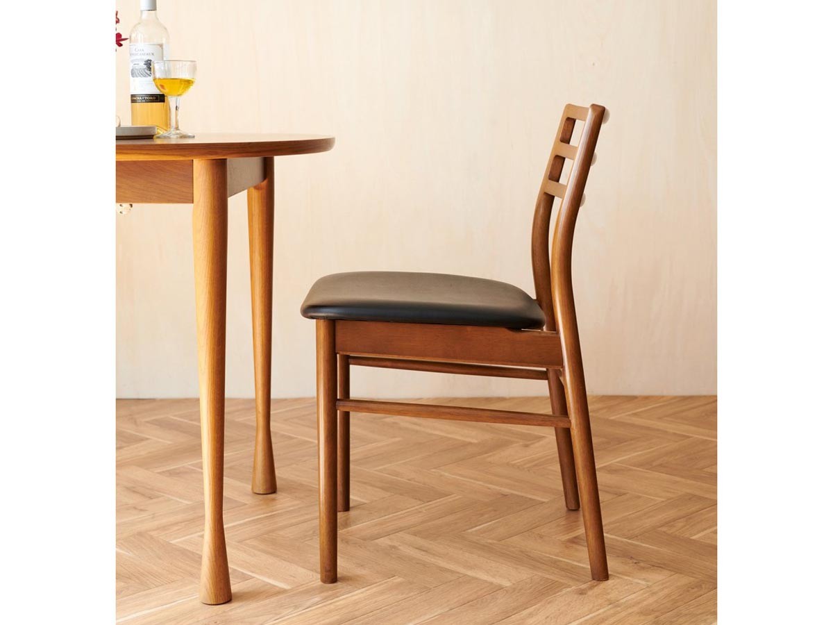 JOURNAL STANDARD FURNITURE AROS DINING CHAIR / ジャーナルスタンダードファニチャー アロス ダイニングチェア （チェア・椅子 > ダイニングチェア） 8