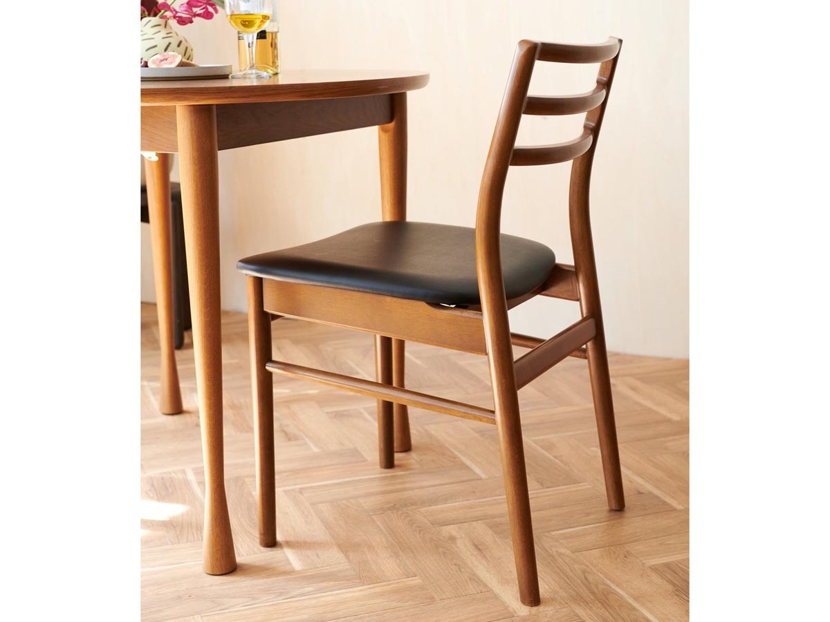 JOURNAL STANDARD FURNITURE AROS DINING CHAIR / ジャーナルスタンダードファニチャー アロス ダイニングチェア （チェア・椅子 > ダイニングチェア） 9