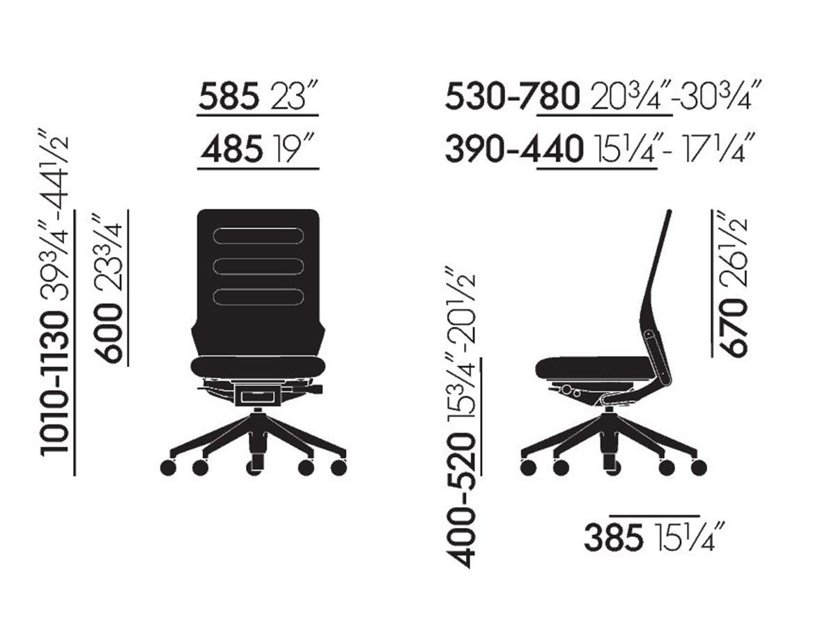 Vitra AC 5 Work / ヴィトラ AC 5 ワーク （チェア・椅子 > オフィスチェア・デスクチェア） 20