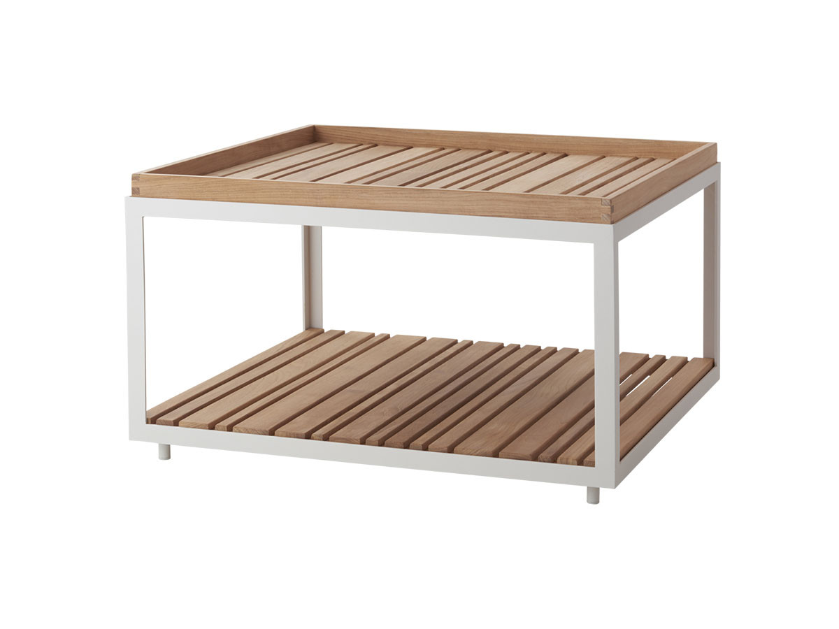 Cane-line Level Coffee Table Square Teak / ケインライン レベル コーヒーテーブル スクエア チーク （ガーデンファニチャー・屋外家具 > ガーデンテーブル・アウトドアテーブル） 2